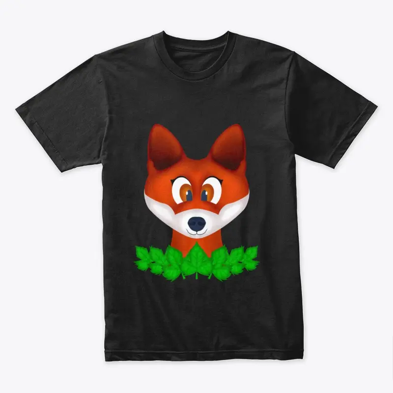 Cute Woodland Fox Premium Men's Tee