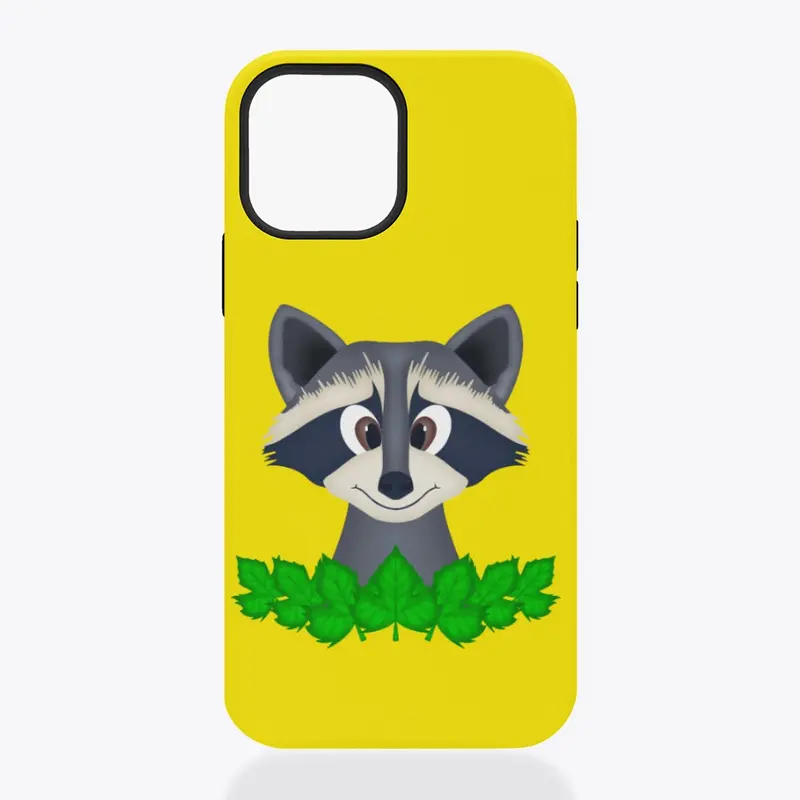 Cute Racoon iPhone Case Tough