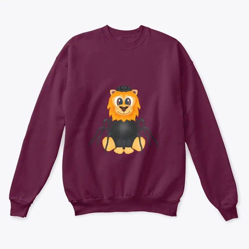 Halloween Lion Spider Sweatshirt