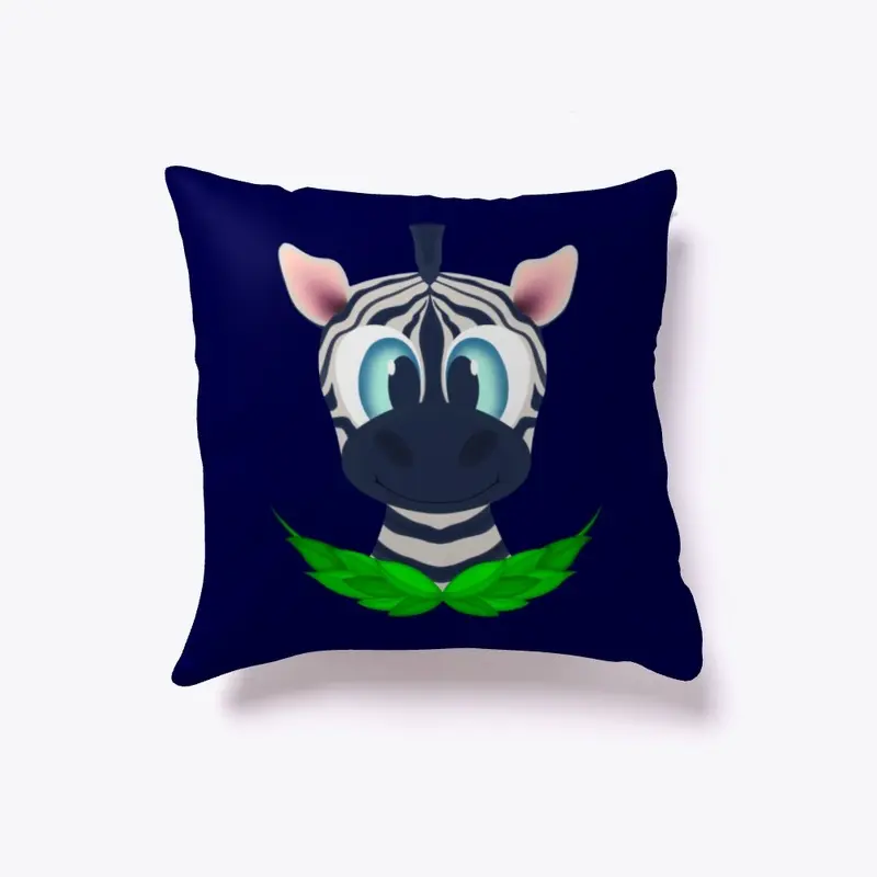 Cute Zebra Indoor Pillow