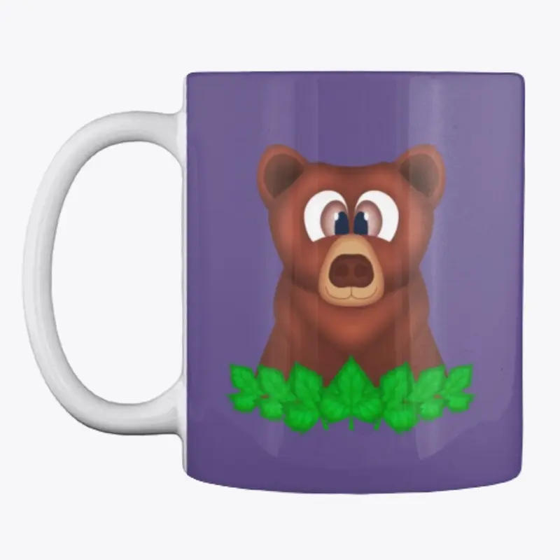 Cute Woodland Bear Mug