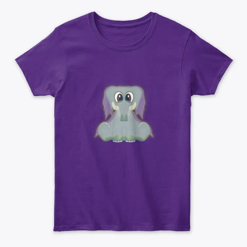 Halloween Elephant Ghost Women's Tee