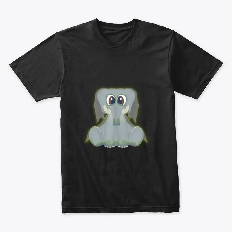 Halloween Elephant Ghost Men's Tee