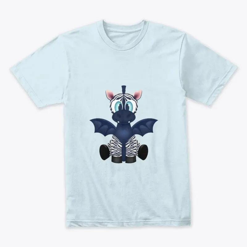 Halloween Zebra Bat Men's Tee