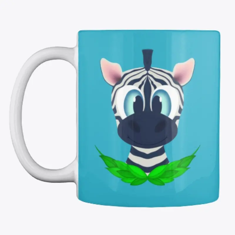 Cute Zebra Jungle Mug