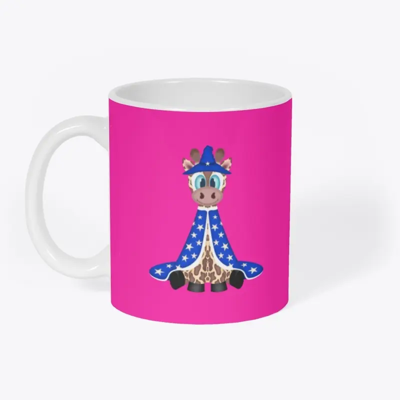 Halloween Giraffe Wizard Mug