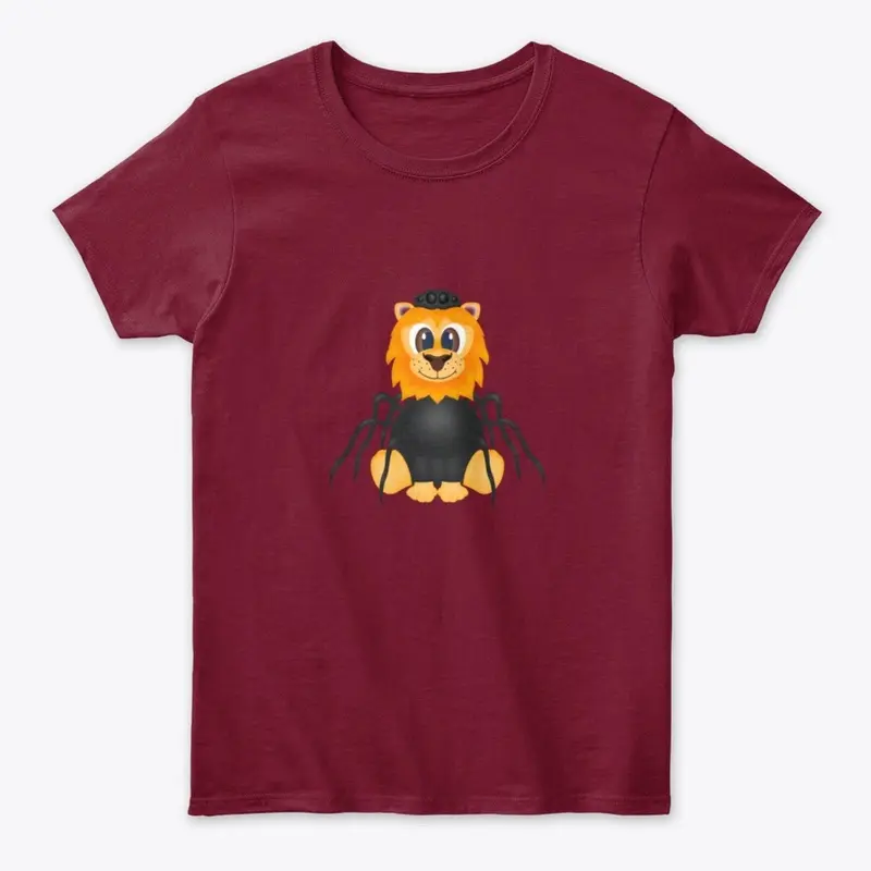 Halloween Lion Spider Women's Tee